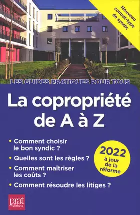 Couverture du produit · La copropriété de A à Z 2022