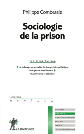 Couverture du produit · Sociologie de la prison