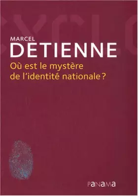 Couverture du produit · Où est le mystère de l'identité nationale ?