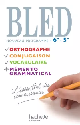Couverture du produit · Bled 6e 5e : Nouveau programme