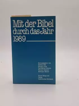 Couverture du produit · Mit der Bibel durch das Jahr