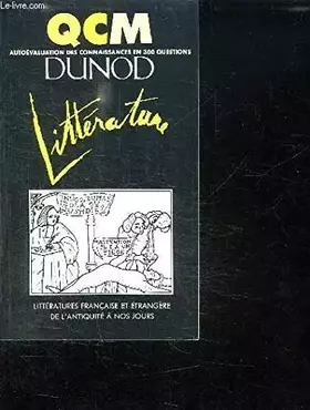 Couverture du produit · LITTERATURE. Littératures française et étrangère de l'Antiquité à nos jours