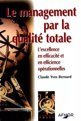 Couverture du produit · Le Management par la qualité totale