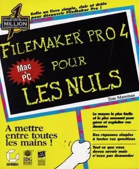Couverture du produit · FileMaker Pro 4 Mac & PC pour les nuls