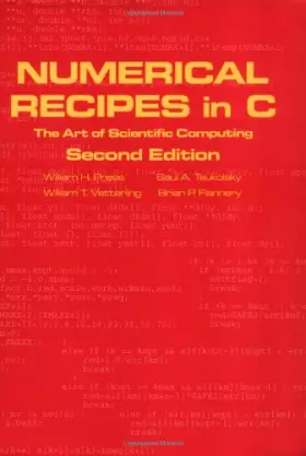 Couverture du produit · Numerical Recipes in C: The Art of Scientific Computing