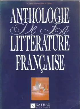 Couverture du produit · ANTHOLOGIE LITTERATURE FRSE