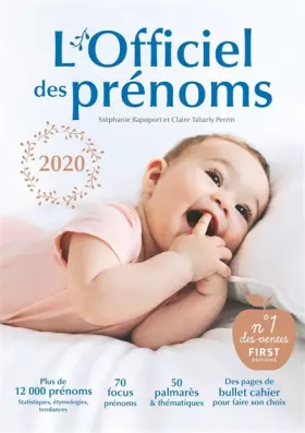 Couverture du produit · L'officiel des prénoms 2020 - plus de 12 000 prénoms, numéro 1 des ventes