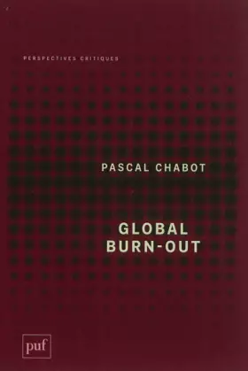 Couverture du produit · Global burn-out