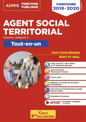 Couverture du produit · Concours Agent social territorial principal de 2e classe - Catégorie C - Tout-en-un: Concours externe