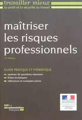 Couverture du produit · Maîtriser les risques professionnels (2e édition)