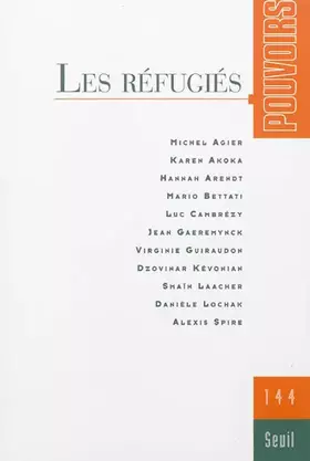 Couverture du produit · Pouvoirs, n° 144. Les Réfugiés (44)