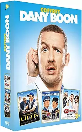 Couverture du produit · Dany Boon-Coffret 3 Films : Supercondriaque + Rien à déclarer + Bienvenue chez Les Ch'tis