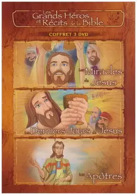 Couverture du produit · Les Grands héros et récits de la Bible, vol. 4 : Les apôtres - Coffret 3 DVD