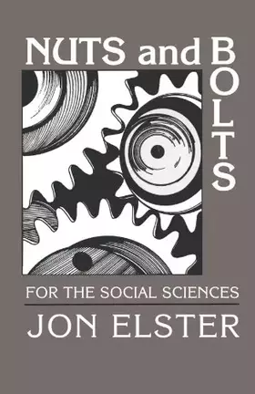 Couverture du produit · Nuts and Bolts for the Social Sciences