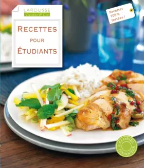 Couverture du produit · Recettes pour étudiants