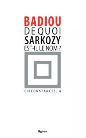 Couverture du produit · De quoi Sarkozy est-il le nom ?