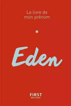 Couverture du produit · 79 Le livre de mon prénom - Eden