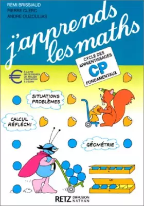 Couverture du produit · J'apprends les maths, CP : Fichier de l'élève