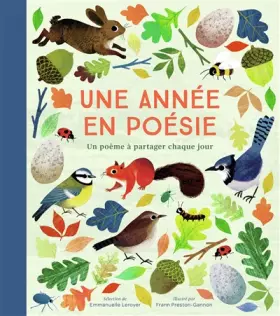 Couverture du produit · UNE ANNEE EN POESIE