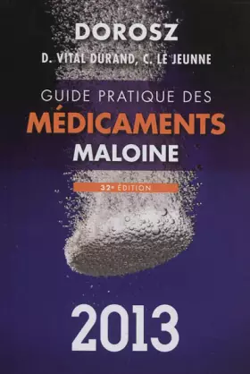 Couverture du produit · Guide pratique des médicaments