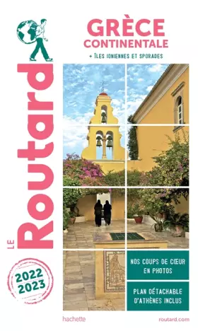 Couverture du produit · Guide du Routard Grèce continentale 2022/23