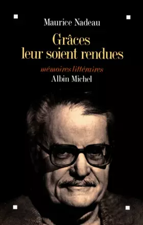 Couverture du produit · Grâces leur soient rendues