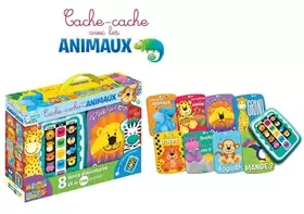 Couverture du produit · PEEKABOO ANIMAUX - MA TABLETTE DE LECTURE 1ER AGE