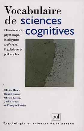 Couverture du produit · Vocabulaire de sciences cognitives