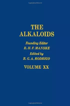 Couverture du produit · Alkaloids: Chemistry and Physiology