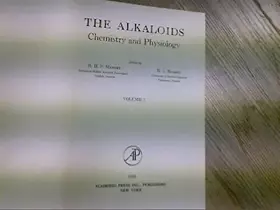 Couverture du produit · The Alkaloids. Chemistry and Physiology. Volumes I-X XII-XIII and XVIII