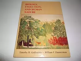 Couverture du produit · Biology, Evolution, and Human Nature