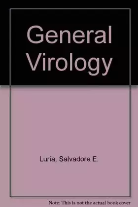 Couverture du produit · General Virology