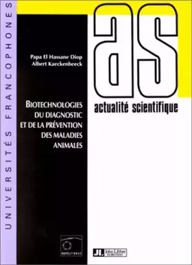 Couverture du produit · Biotechnologie du diagnostic et de la prévention des maladies animales