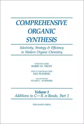 Couverture du produit · Additions to C-X ?-Bonds (Comprehensive Organic Synthesis)