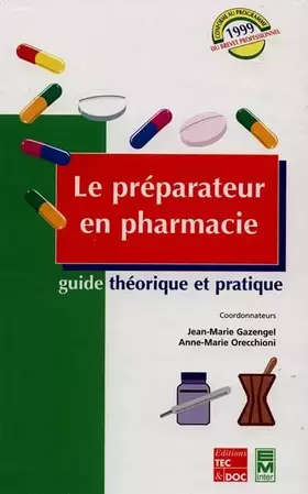 Couverture du produit · LE PREPARATEUR EN PHARMACIE