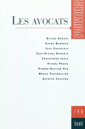 Couverture du produit · Pouvoirs, n°140. Les Avocats (40)