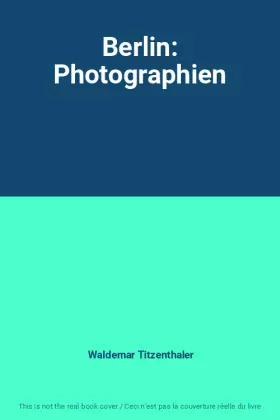 Couverture du produit · Berlin: Photographien