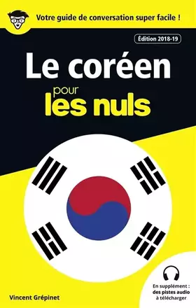 Couverture du produit · Guide de conversation le Coréen pour les Nuls