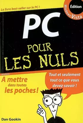 Couverture du produit · PC pour les Nuls