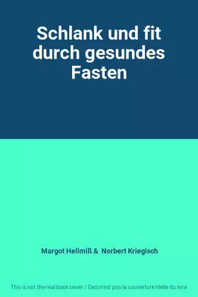 Couverture du produit · Schlank und fit durch gesundes Fasten