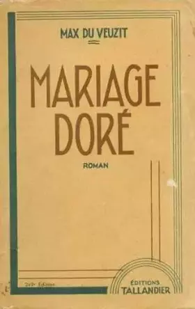 Couverture du produit · MARIAGE DORE