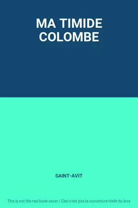 Couverture du produit · MA TIMIDE COLOMBE