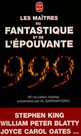 Couverture du produit · 999, le livre du millénaire des maîtres du fantastique
