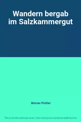 Couverture du produit · Wandern bergab im Salzkammergut