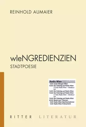 Couverture du produit · Wiengredienzien: Stadtpoesie