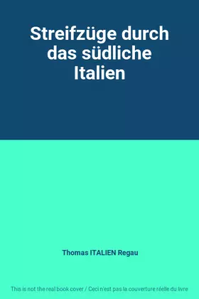 Couverture du produit · Streifzüge durch das südliche Italien