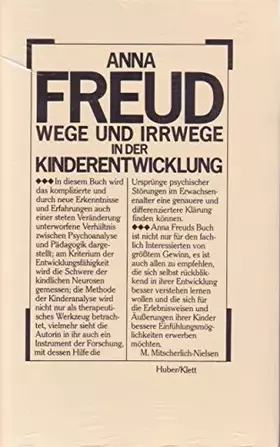 Couverture du produit · Wege und Irrwege in der Kinderentwicklung