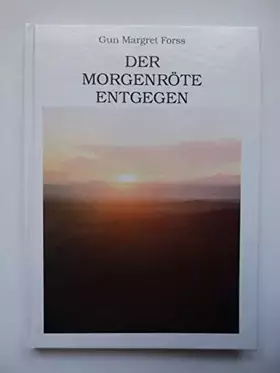 Couverture du produit · Der Morgenröte entgegen