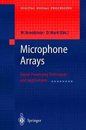 Couverture du produit · Microphone Arrays: Signal Processing Techniques and Applications