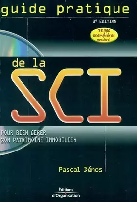 Couverture du produit · Guide pratique de la SCI (1Cédérom)